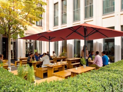 Sonnenschirm Centro von Caravita Sonnenschirm Centro